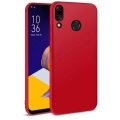 Asus Zenfone 5 (ZE620KL) Kılıf İnce Soft Mat Renkli Esnek Silikon Kapak - Kırmızı
