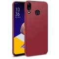 Asus Zenfone 5 (ZE620KL) Kılıf İnce Soft Mat Renkli Esnek Silikon Kapak - Mürdüm
