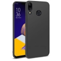 Asus Zenfone 5 (ZE620KL) Kılıf İnce Soft Mat Renkli Esnek Silikon Kapak - Siyah