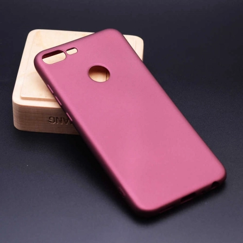 Asus Zenfone Max Plus (M1) ZB570TL Kılıf İnce Soft Mat Renkli Esnek Silikon Kapak - Mürdüm