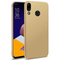 Asus Zenfone Max Pro ZB602KL Kılıf İnce Soft Mat Renkli Esnek Silikon Kapak - Gold