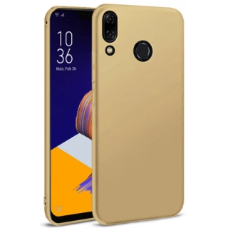 Asus Zenfone Max Pro ZB602KL Kılıf İnce Soft Mat Renkli Esnek Silikon Kapak - Gold