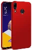Asus Zenfone Max Pro ZB602KL Kılıf İnce Mat Esnek Silikon - Kırmızı