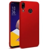 Asus Zenfone Max Pro ZB602KL Kılıf İnce Soft Mat Renkli Esnek Silikon Kapak - Kırmızı