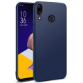 Asus Zenfone Max Pro ZB602KL Kılıf İnce Soft Mat Renkli Esnek Silikon Kapak - Lacivert