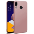 Asus Zenfone Max Pro ZB602KL Kılıf İnce Soft Mat Renkli Esnek Silikon Kapak - Rose Gold