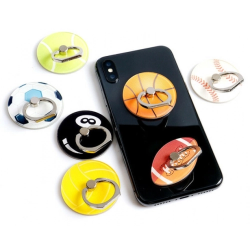 Ball Ring Yüzük Telefon Tutucu - Bilardo Topu