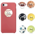 Ball Ring Yüzük Telefon Tutucu - Bilardo Topu
