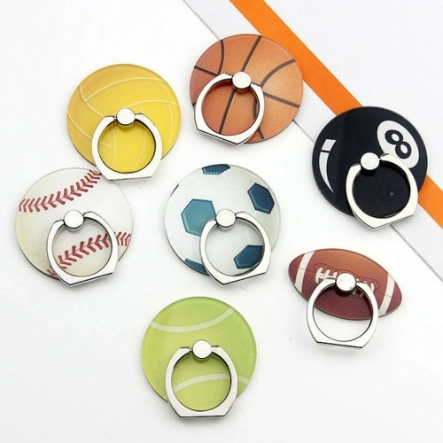 Ball Ring Yüzük Telefon Tutucu - Bilardo Topu