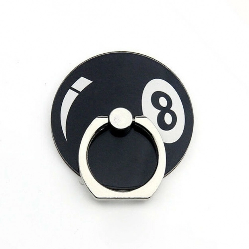 Ball Ring Yüzük Telefon Tutucu - Bilardo Topu