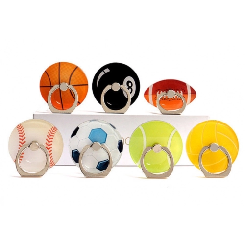 Ball Ring Yüzük Telefon Tutucu - Bilardo Topu