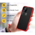 Benks Apple iPhone 11 Kılıf Arkası Mat Magic Smooth Drop Resistance Kapak - Kırmızı