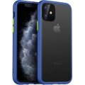 Benks Apple iPhone 11 Kılıf Arkası Mat Magic Smooth Drop Resistance Kapak - Mavi