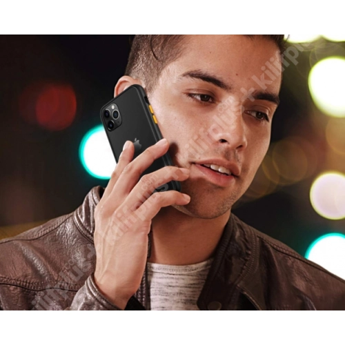 Benks Apple iPhone 11 Kılıf Arkası Mat Magic Smooth Drop Resistance Kapak - Siyah