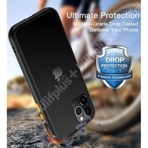 Benks Apple iPhone 11 Kılıf Arkası Mat Magic Smooth Drop Resistance Kapak - Siyah
