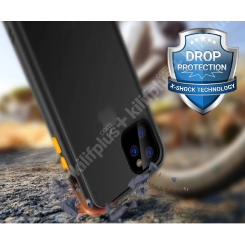 Benks Apple iPhone 11 Kılıf Arkası Mat Magic Smooth Drop Resistance Kapak - Siyah