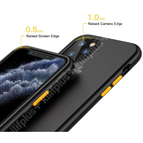 Benks Apple iPhone 11 Kılıf Arkası Mat Magic Smooth Drop Resistance Kapak - Siyah