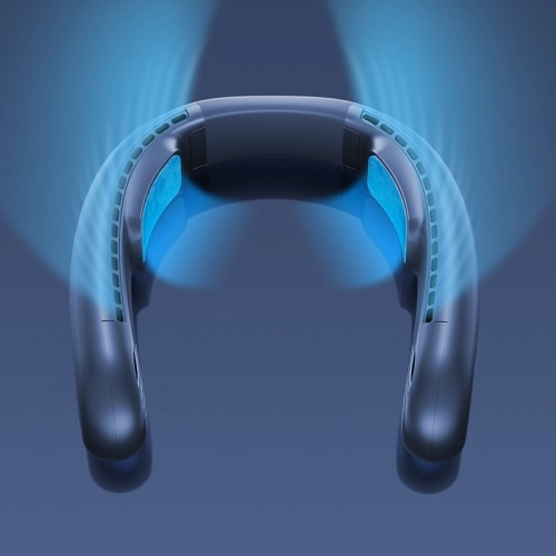 Benks Biliz F24 Taşınabilir Şarjlı Boyun Askılı Fan - Lacivert