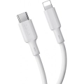 Benks D45 Type-C to Lightning PD Hızlı Şarj ve Data Kablo 480Mbps 2 Metre - Beyaz
