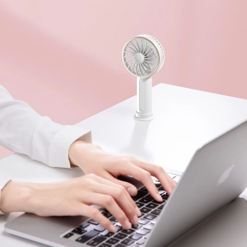 Benks F22 Soğutucu Mini Vantilatör 3 Kademeli Portatif Soğutucu Fan - Beyaz