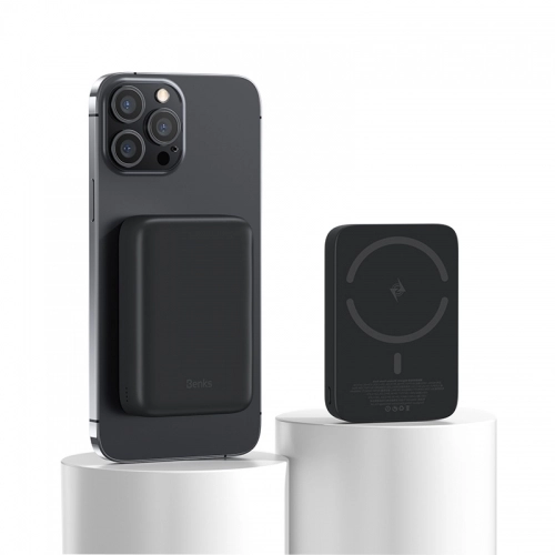 Benks Magsafe Magnetic Slim Powerbank 10000 mAh MP03 - Siyah