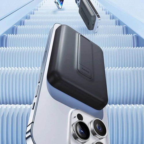 Benks MP09 Magsafe Magnetik Standlı İnce Tasarımlı Powerbank 6000mAh - Beyaz