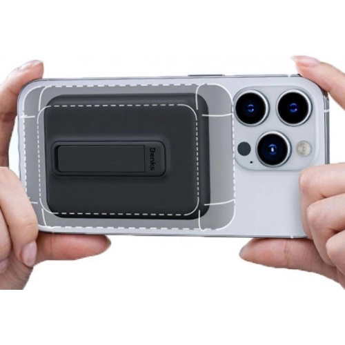 Benks MP09 Magsafe Magnetik Standlı İnce Tasarımlı Powerbank 6000mAh - Beyaz