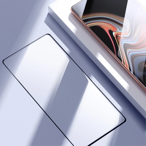 Benks Samsung Galaxy S22 Ultra Kırılmaz Cam X Pro Serisi Curved 9D Glass Ekran Koruyucu - Siyah