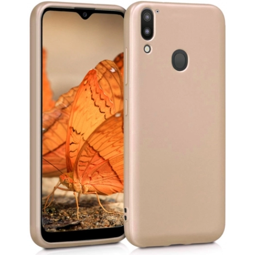 Casper Via A4 Kılıf İnce Soft Mat Renkli Esnek Silikon Kapak - Gold