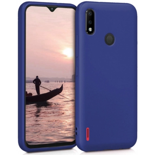 Casper Via E3 Kılıf İnce Soft Mat Renkli Esnek Silikon Kapak - Lacivert