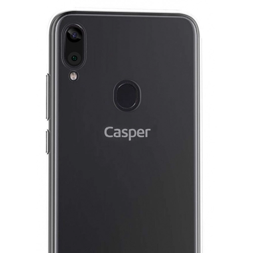 Casper Via E3 Kılıf Kamera Korumalı Esnek Silikon Kapak - Şeffaf