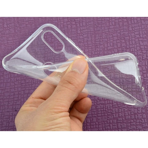 Casper Via E3 Kılıf Kamera Korumalı Esnek Silikon Kapak - Şeffaf