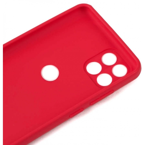 Casper Via E30 Kılıf Silikon Mat Esnek Kamera Korumalı Biye Kapak - Kırmızı