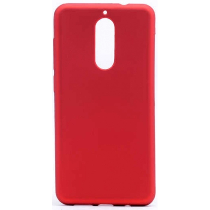 Casper Via G1 Plus Kılıf İnce Soft Mat Renkli Esnek Silikon Kapak - Kırmızı