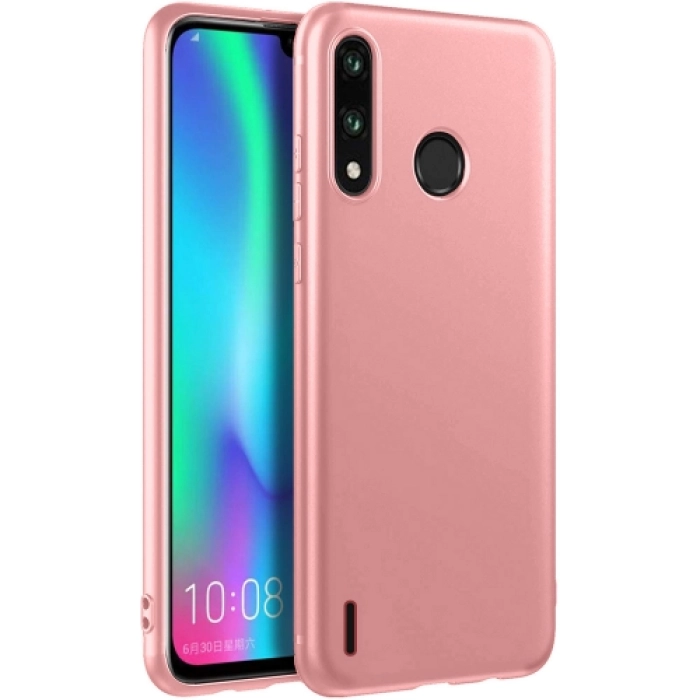 Casper Via G4 Kılıf İnce Soft Mat Renkli Esnek Silikon Kapak - Rose Gold