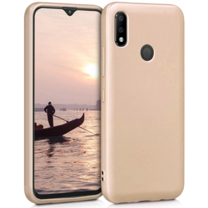 Casper Via S Kılıf İnce Soft Mat Renkli Esnek Silikon Kapak - Gold