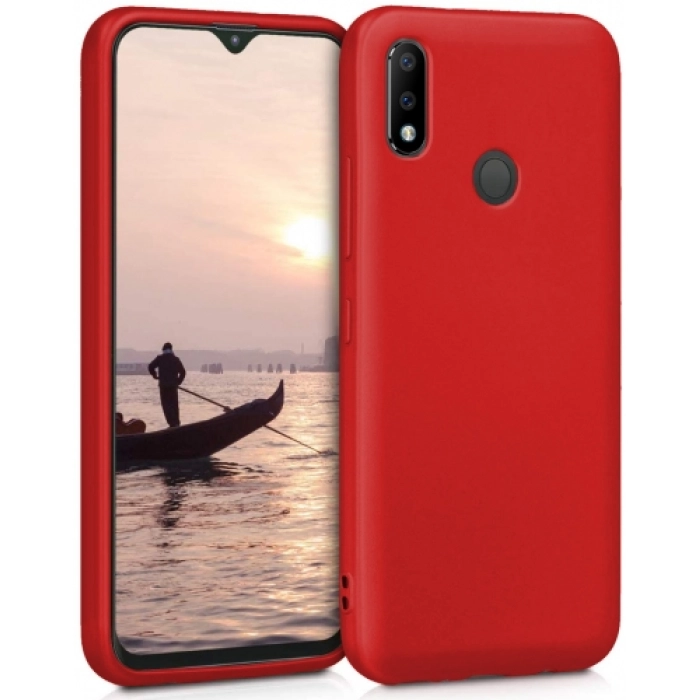 Casper Via S Kılıf İnce Soft Mat Renkli Esnek Silikon Kapak - Kırmızı