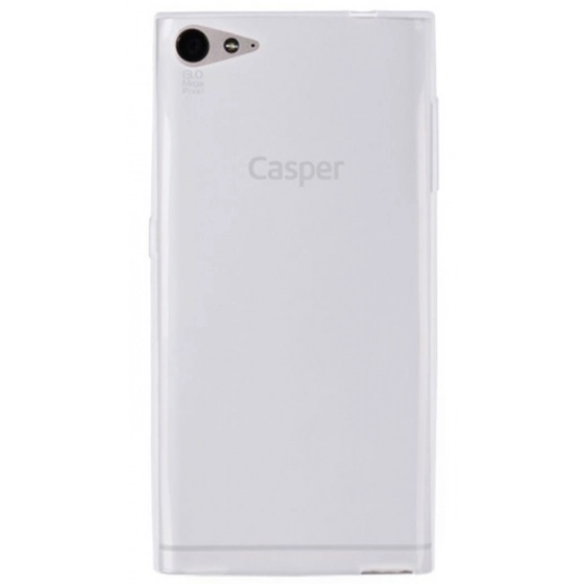 Casper Via V9 Kılıf Ultra İnce Kaliteli Esnek Silikon 0.2mm - Şeffaf