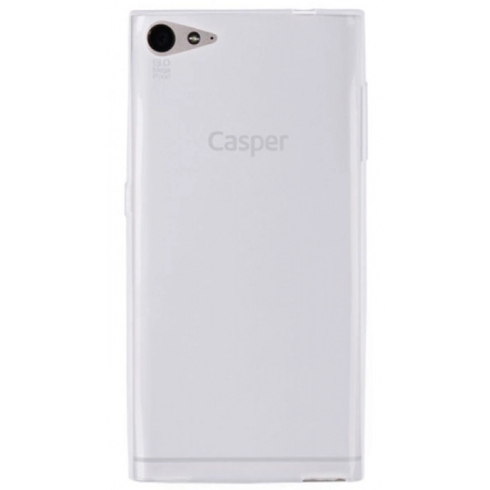 Casper Via V9 Kılıf Ultra İnce Kaliteli Esnek Silikon 0.2mm - Şeffaf