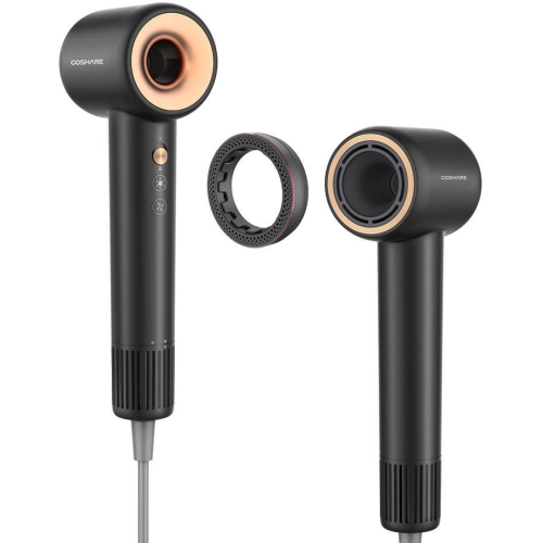 Coshare HD10E SuperFlow1 İyon Teknolojili Isı Dereceli Led Işıklı Saç Kurutma Fön Makinesi - Beyaz