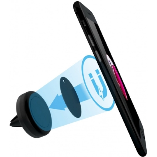 CRH-01 Mıknatıslı Araç Telefon Tutucu Havalandırma Girişli - Siyah