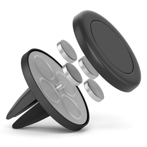 CRH-01 Mıknatıslı Araç Telefon Tutucu Havalandırma Girişli - Siyah