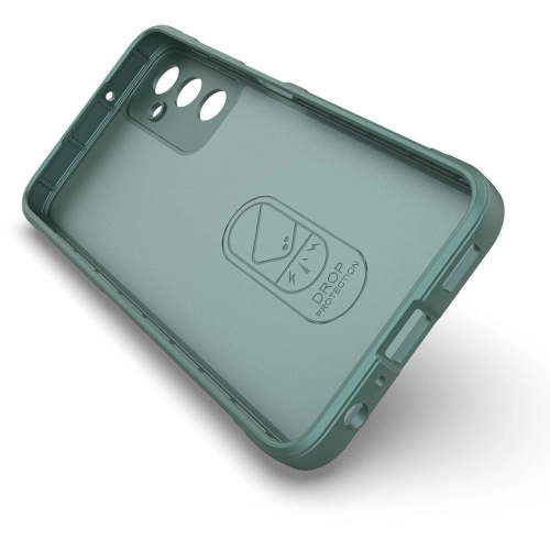 Samsung Galaxy A05s Kılıf Esnek TPU Oyuklu Arka Yüzey Tasarımlı Zore Etnik Silikon Kapak - Lacivert