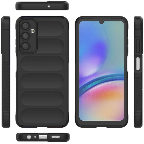 Samsung Galaxy A05s Kılıf Esnek TPU Oyuklu Arka Yüzey Tasarımlı Zore Etnik Silikon Kapak - Kırmızı