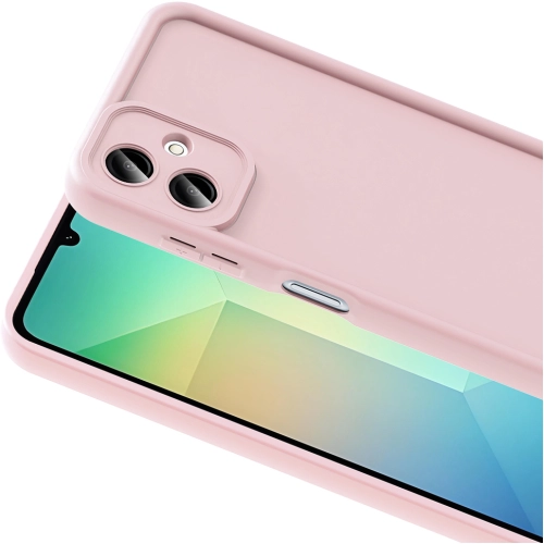 Samsung Galaxy A06 ile Uyumlu Kılıf Kamera Korumalı Silikon Ananas Kapak - Siyah