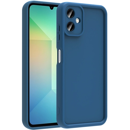 Samsung Galaxy A06 ile Uyumlu Kılıf Kamera Korumalı Silikon Ananas Kapak - Koyu Yeşil