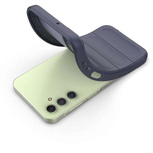 Samsung Galaxy A15 Kılıf Esnek TPU Oyuklu Arka Yüzey Tasarımlı Zore Etnik Silikon Kapak - Kırmızı