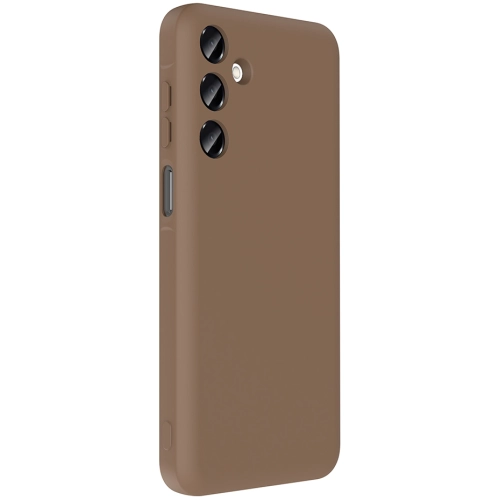 Samsung Galaxy A16 Kılıf İçi Kadife Dokulu Kartlık Hazneli Mat Vitra Silikon Kapak - Lacivert