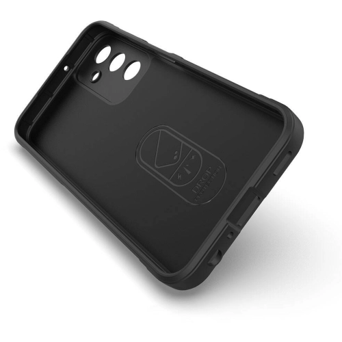 Samsung Galaxy A25 Kılıf Esnek TPU Oyuklu Arka Yüzey Tasarımlı Zore Etnik Silikon Kapak - Siyah