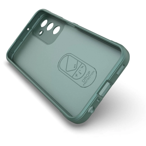 Samsung Galaxy A25 Kılıf Esnek TPU Oyuklu Arka Yüzey Tasarımlı Zore Etnik Silikon Kapak - Kırmızı